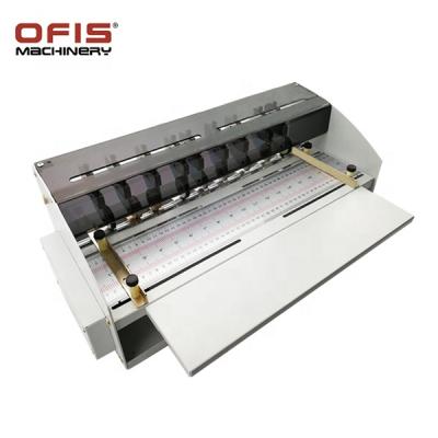 China OFIS SH500 Multifunction Electric Paper Punch Machine Indentation Machine 460mm for sale