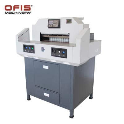 China Automatic Trimming 520H Program Paper Control Guillotine Paper Slitter Paper Trimmer for sale