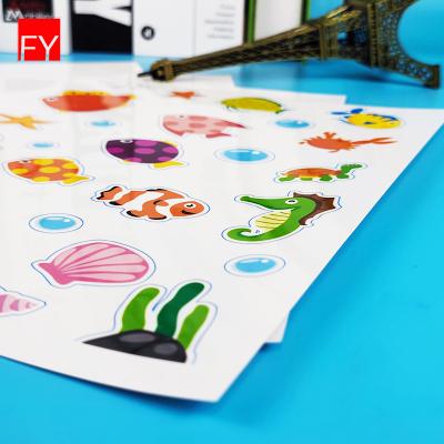 China Waterproof Paper Transparent Vinyl A4 Self Adhesive Printer Sticker Sheet for sale