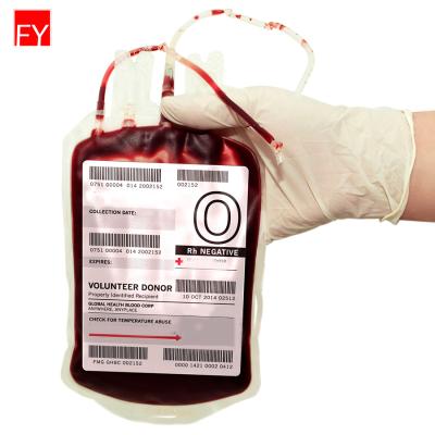 China Waterproof Unique Design Hospital Blood Bag Waterproof Stickers for sale