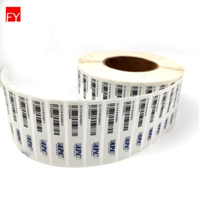 China Anti-Counterfeit Custom Label Roll Printed Roll Label Stickers Barcode Stickers Roll for sale