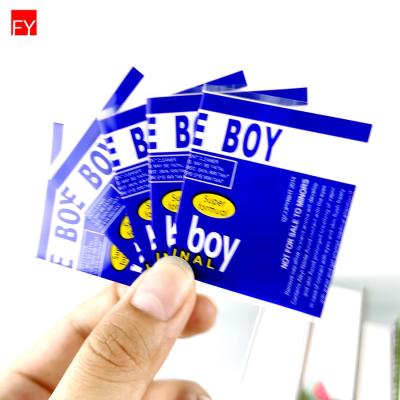 China Waterproof Highly Praised Plastic Mineral Water Bottle Printing Label Stickers for sale