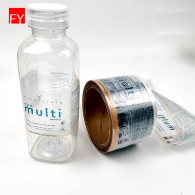 China Waterproof Label Jar Glass Custom Design Stickers For See Through New Labels Honny Sticker for sale