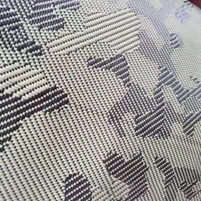 China Camouflage Carbon Fiber Fabric High Strength Aramid Carbon Fiber Fabric for sale