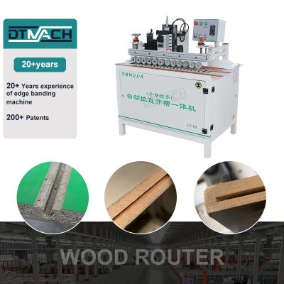 China DTMACH LZ-03 cnc woodworking horizontal automatic wood pvc planer slotting machine for handle-free for sale