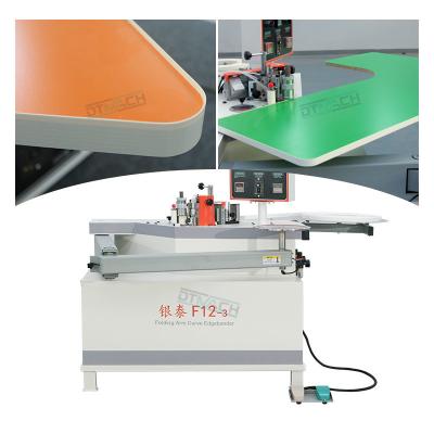 China DTMACH high speed automatic edge banding machine woodworking machine pvc panel furniture making woodworking curved edge bander for sale