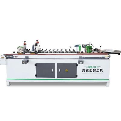 China woodworking edge trimming machine wood edge bender machine semi automatic edge banding machine for sale