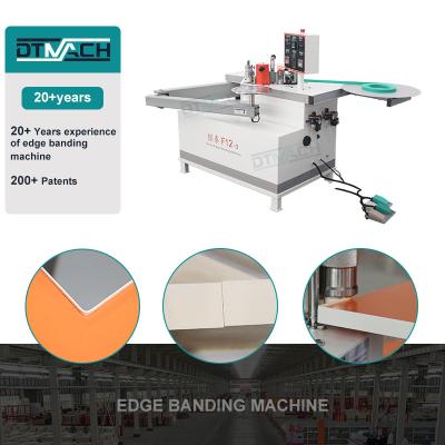 China DTMACH Italy Edge Banding Machine Folding Arm Curve Edge Bander Small Automatic Edge Banding Machine Price for sale