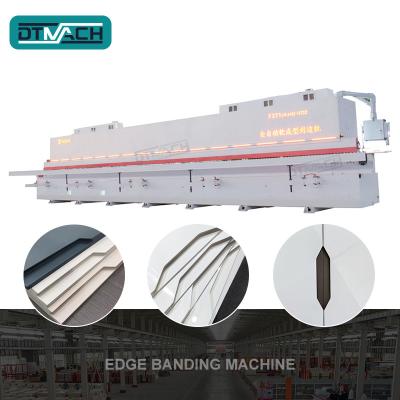 China F371 maquina de bandas de borde automatic edge bander j c pvc semi j handle soft forming edge banding machine band c j edge for sale