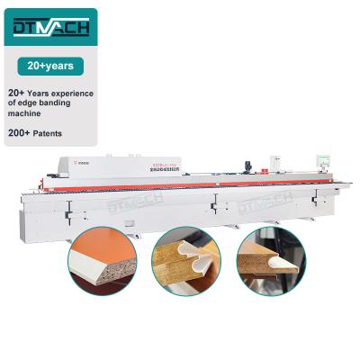 China DTMACH F370 automatic edge banding machine plaqueuse de chants automatique pvc kdt edge banding machine for sale