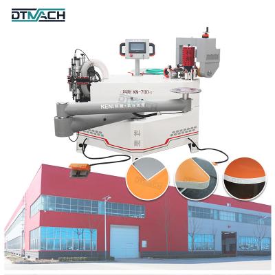 China DTMACH KN700-3 Wood Edge Bander New MDF Production Small portable handle edge bander edge banding machine for straight or curve for sale