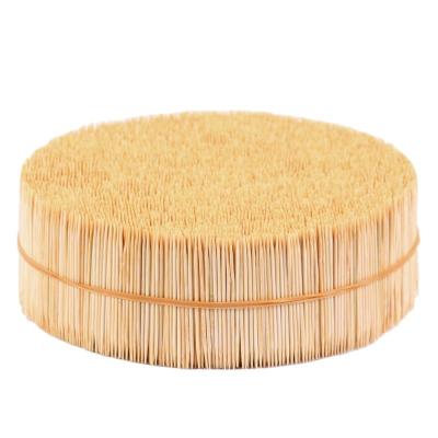 China Disposable Bamboo Disposable Double Headed Single Pointed Food Sticks Bamboo 1kg Wooden Bulk Toothpick for sale