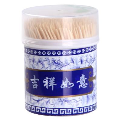 China 350 Pcs Low MOQ Disposable High Quality Dental Care Reusable Household Toothpick Dispenser Bottle Jar Holder Kitchen Instruments for sale