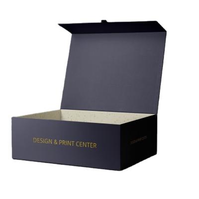 China Factory Direct Manufacturing Recyclable Foldable Recycled Corrugated Shoe Apparel Packaging Mailer Box for sale