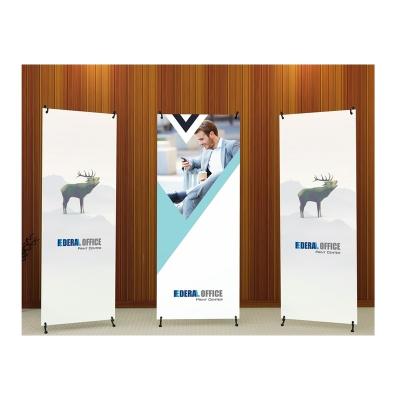 China Factory Wholesale Price Durable Door Banner Display Stand Show Frame 80*180cm X Display Rack for sale