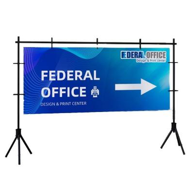 China Durable Manufacturer Supply Door Banner Display Stand Show Frame 200*240cm Display Stand Painting Racks for sale