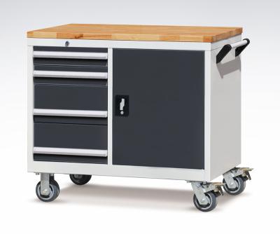 China Assembled Shipped 2022 Best Tool Box Storage Heavy Duty Tool Cart 4 Wheels Sale Tool Cabinet With Drawers for sale