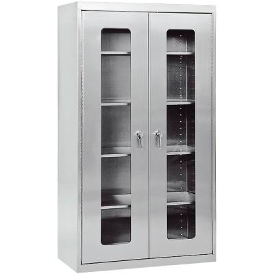 China E601011 Workshop Workshop Garage Hospital Stainless Steel Shelves Storage Cabinet for sale