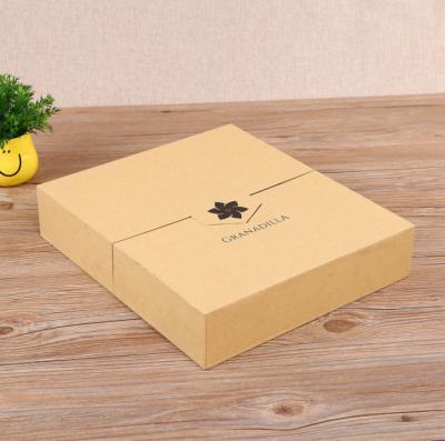 China Recycled Materials Custom Design Rectangle Packaging Box Cardboard Red Wine Packaging Box With Lid Cover Custom Paper Box for sale