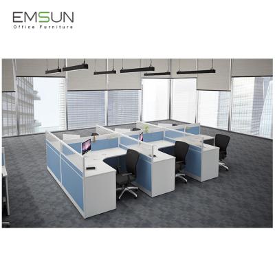 China New Classic/Postmodern Private Office Booth Seating Modern Meeting Partition With Office Central Workstations Modular Table Partition for sale