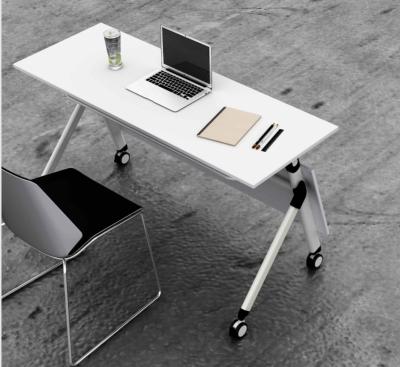 China Modern Mobile Training Folding Conference Table Room Furniture Training Desk for sale