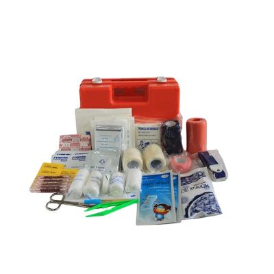 China Hot Sale Workplace First Aid Kit Box ABS Plastic Box With Internal Partition And Wall Bracket CE Approved for sale