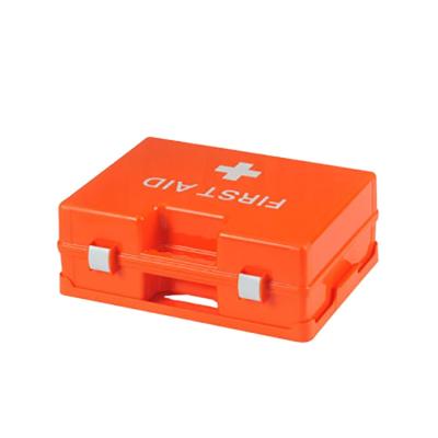 China ABS Travel First Aid Plastic Box Family School Workplace Survival Rescue Hard Waterproof Empty Medical Emergency Box for sale