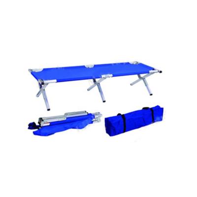 China Portable Aluminum Alloy Folding Camping Cot Stretcher for sale