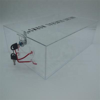 China Good Quality Modern Custom Plastic Stackable Transparent Wholesale Acrylic Shoe Boxes Drop Front with Sliding Drawer, Handle and Lock for sale