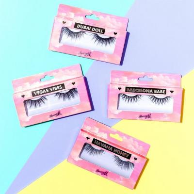 China Wholesale private label D loop natural soft eyelash whips vegan faux mink eyelash natural volume fluffy silk eyelashes for sale