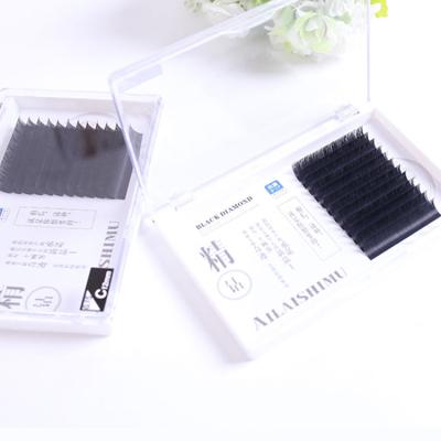 China China Manufacturer Natural Soft Beautiful Elegant Makeup Single Eyelashes False Fan Eyelash Extensions for sale