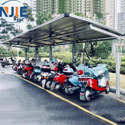 China Metal Steel Frame Heavy Duty Customized Outdoor Motorcycle / Bike Garage Shelter for sale