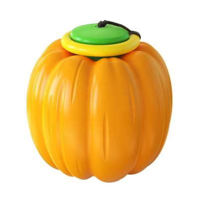 China Wholesale Amazon Viable Interactive Hot Dog Toy For Dog Outdoor Toy Pumpkin Halloween Ball Throwing Toy For Dog for sale