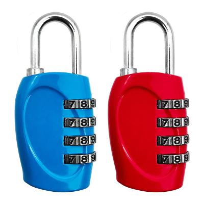 China Amazon Success 4 Digits Security Gym Combination Travel Zinc Alloy Lock For Luggage Club Cabinet Locker for sale