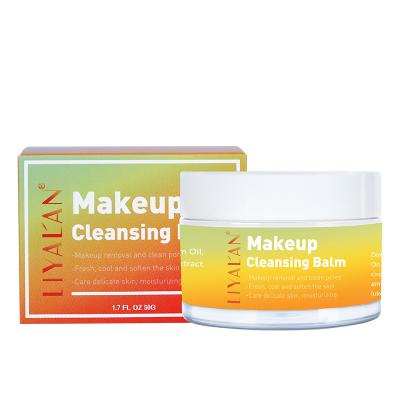 China Remove Makeup Private Label Face And Eye Makeup Remover Natural Organic Cleansing Balm for sale