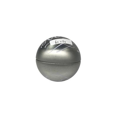 China Recyclable Kid Toys Candy Metal Tin Ball Box for sale