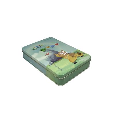 China Factory Wholesale Recyclable 4CMYK and PMS Printing Doll Character Collectibles Tin Box for sale