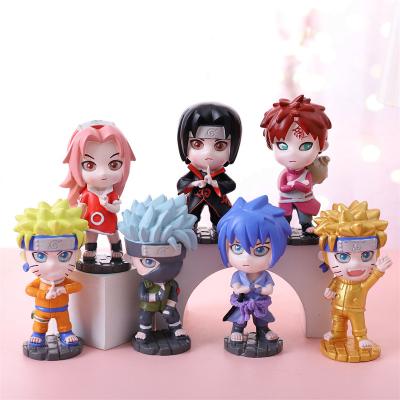 China Toy Read To Ship Anime Blind Box Toys Resin Art Decor Uchiha Itachi Haruno Sakura Uchiha Sasuke Action Cartoon Figure for sale