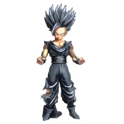 China Cartoon Toy Custom Wholesale Pvc Japan Chocolate Gohan Anime Dragon-ball Action Number Toys for sale