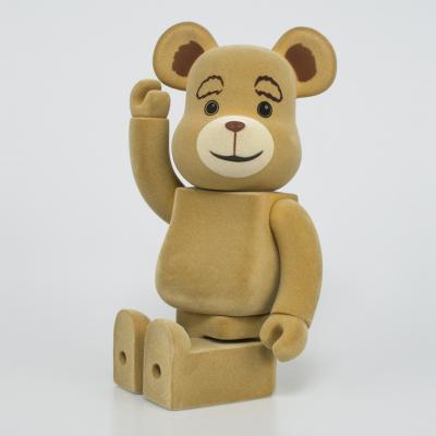 China 1000% 400% 28Cm ted2 Art Decoration Bearbrick Action Number Toy Bearbrickly Pvc Collection Model Street 1:1 Cartoon Toy Drop Shipping for sale