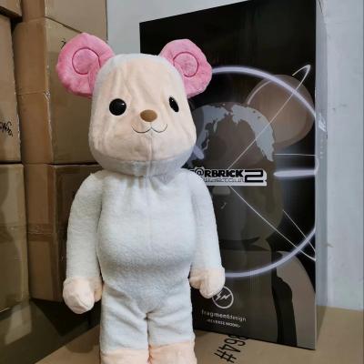 China Art Bearbrickly Pvc Collection Model 1000% 70Cm 1:1 Street Bearbrick Cartoon Toy Ready To Ship Drop shipping Toy for sale