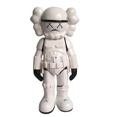 China Home Soldier Kaw Figure Art Toys Star Wars White Decor Toy Custom Wholesale Vinyl 25Cm Cartoon for sale