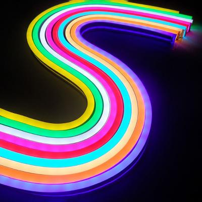 China LANDSCAPE neon tube 1cm cutting new generation no glue sticking led strip light neon 8mm and 6mm10 colors for sale