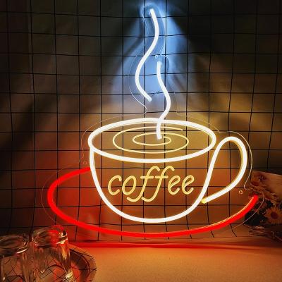 China Dropshipping Decoration Led Neon Signs Letters Store For 3D Panel Bar Advertising China Electronic Cafe Open Sign for sale