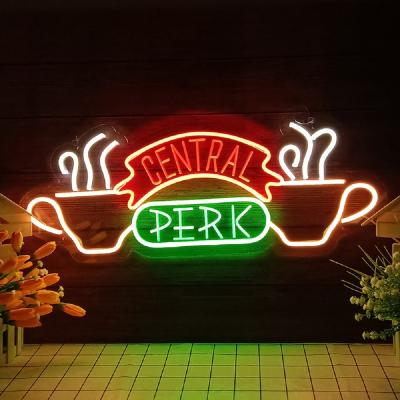 China Wall Hanging ADVANTAGE Cafe Center Neon Sign 3D Art Sign for sale