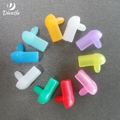 China Desktop In Stock 8mm 6mm Silicone Neon Flex Glue Free End Of Hats Accessories No Glue Required For LED Neon Lights Neon Signs for sale