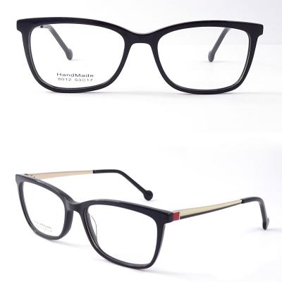 China For Reading Glasses Retro Vintage Mixed Square Acetate Frames Optical Spectacle Glasses for sale