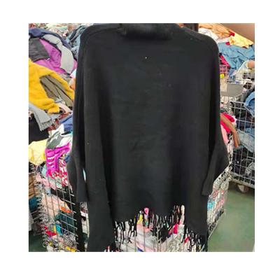 China Winter clothing international ladies long and short heavy second-hand sweater occasion clothes clothing matching used balls for sale