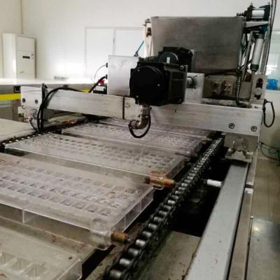 China Wafer Biscuit Production Line Semi Automatic / Automatic Coin Chocolate Pure Chocolate for sale