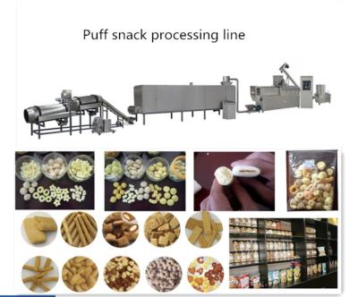 China Cadena de producción de relleno soplada de snacks del chocolate con el sistema de la limpieza de uno mismo en venta